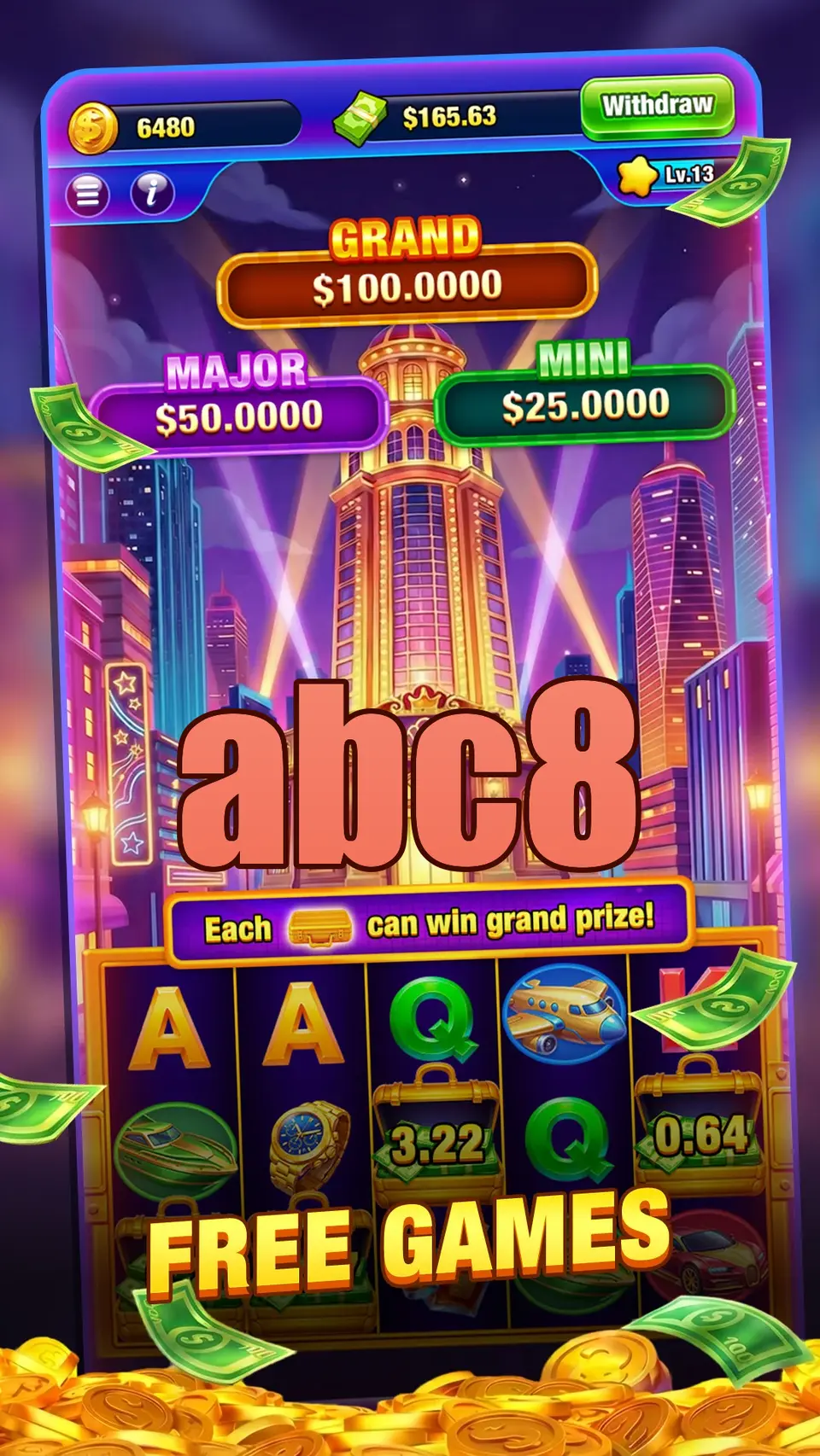 abc8 লগইন
